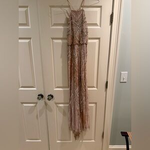 Adrianna Papell Blush Pink Dress